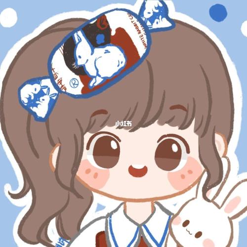 吃货女孩/可爱女生头像_女生头像_吃货_素材_头像