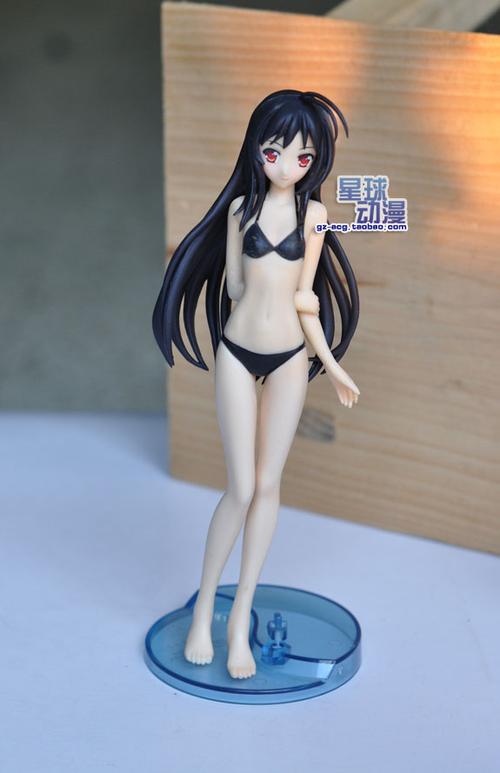 正版散货 加速世界黑雪姬手办 水着 泳装 比基尼 ver限定 景品