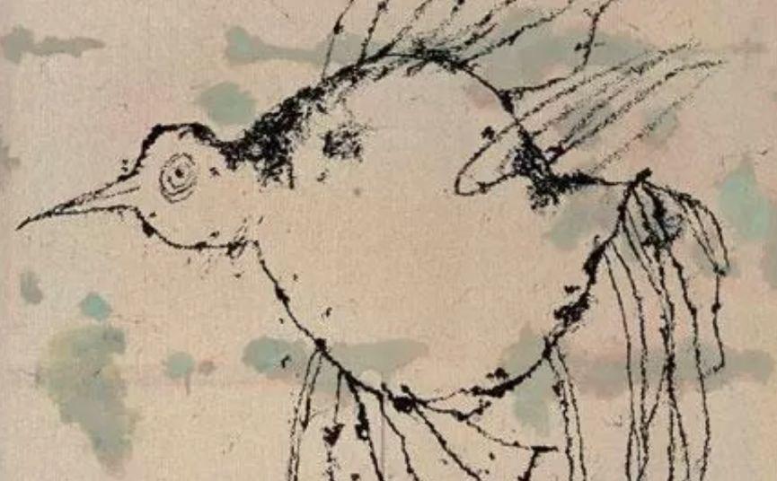 2010年,叶永青的作品《鸟》以25万元的价格成交,这幅布面油画完成于