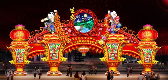 2016峡山首届迎春灯会将于2月10日开幕