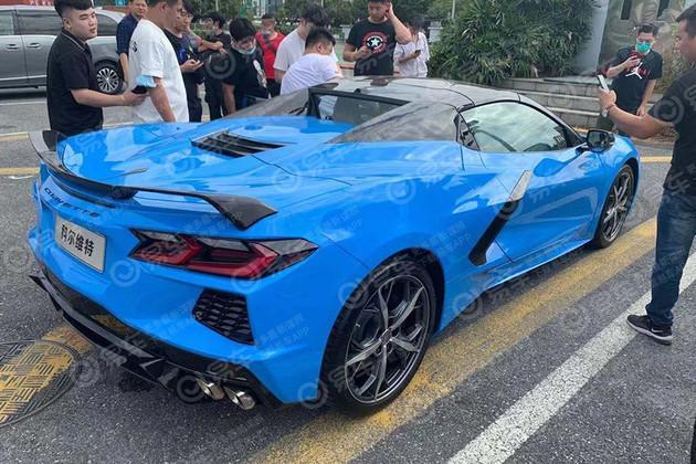 2020广州车展探馆:科尔维特c8敞篷版实车曝光
