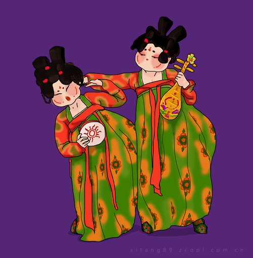 唐宫夜宴之唐朝仕女