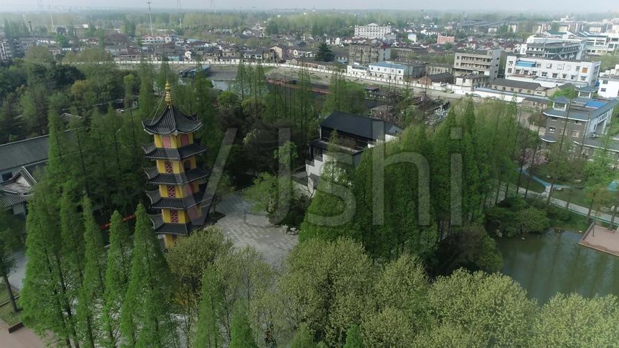 扬州瓜洲镇古渡公园(4k50帧)_3840x2160_高清视频素材