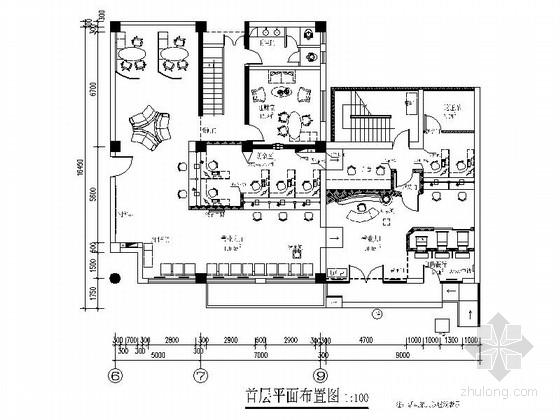 分享家庭服务中心cad资料下载