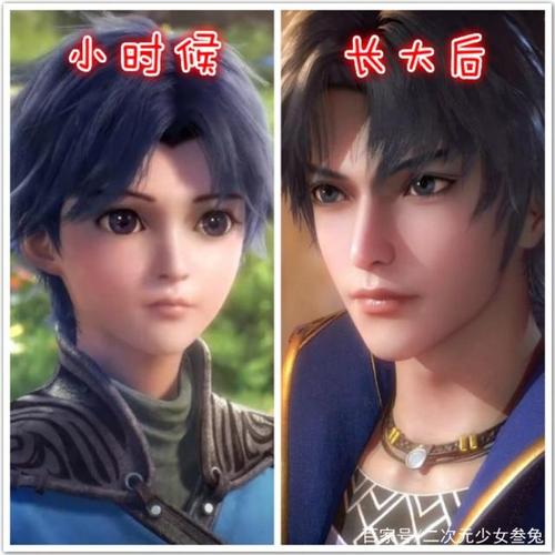 斗罗大陆人物小时候和长大后对比,小舞可爱,唐三他爹辣眼睛!
