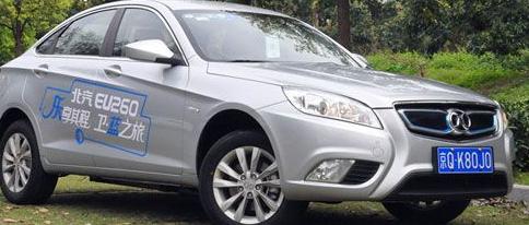 蜀龙汽车值得信赖的纯电动车试驾北汽eu260