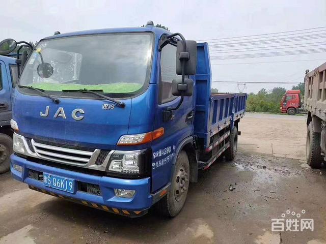 18年江淮骏铃4.2米 蓝牌平板自卸车 诚意出售