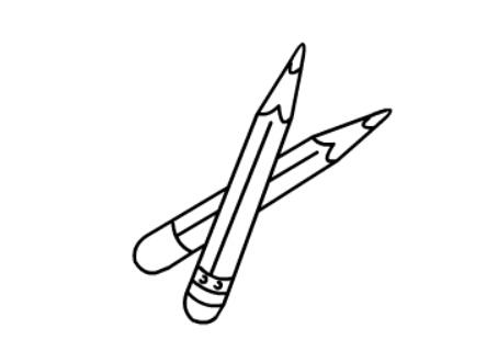 简笔画教程,铅笔的简笔画大全【动画步骤】