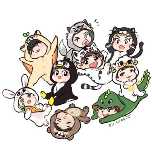 exobycookie殿下系列20191017