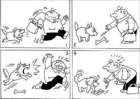 连环故事简笔画 第1页