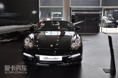 魅不可挡实拍保时捷boxster黑色限量版