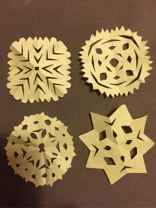 陪娃玩玩之便签纸剪纸折花