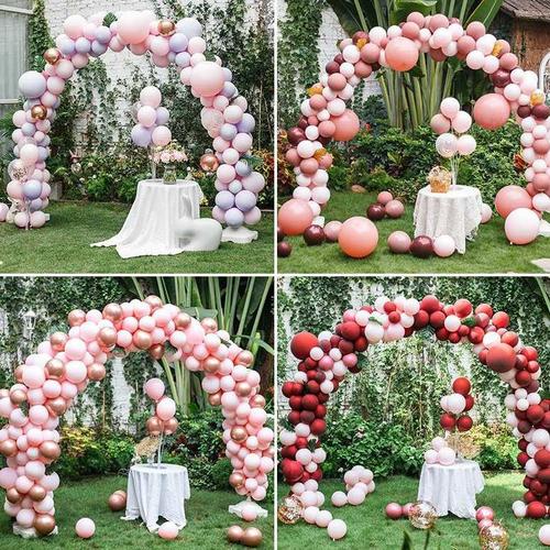 新款气柱迎宾店庆结婚店铺气球拱门新婚生日拱门