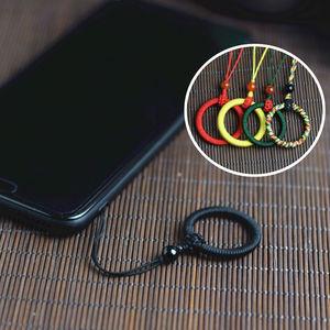 手工编织红绳红玛瑙防掉手机壳挂绳钥匙扣挂件复古民族风手机挂绳