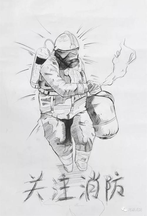 孩子眼中的消防员你绝对想不到赶快来围观吧