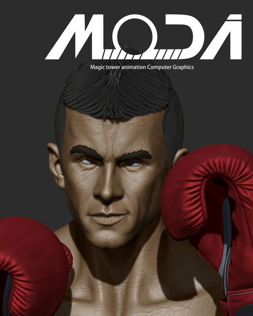 拳击手_coony作品_角色/人物/生物_cg模型网