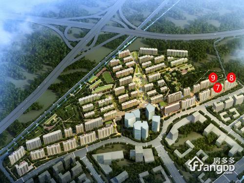 地铁绿城杨柳郡沙盘图