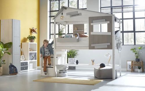 儿童家具3.0代表之作 趣味实足的丹麦lifetime进口双层儿童床