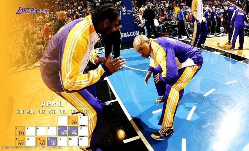 湖人队海报图片