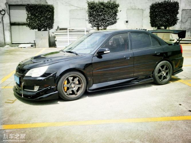 东南v3菱悦改装 包围轮毂改装