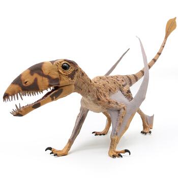 仿真实心恐龙侏罗纪恐龙系列仿真恐龙动物模型儿童玩具 双型齿翼龙