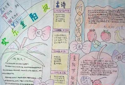 河南最美中小学生主题手抄报 中小学生手抄报