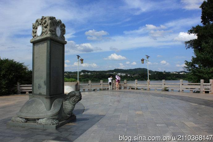 赣州八境台风光