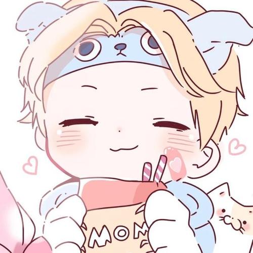 各种动漫可爱帅气男男情侣头像无水印(每日一更)