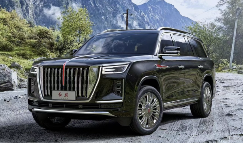 中国版"凯雷德"登场!一汽红旗ls7实车亮相,或搭载4.0t v8 8at