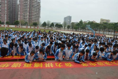 百日攻坚,六月圆梦 一一2019届电海中学附属中学中考百日冲刺誓师大会