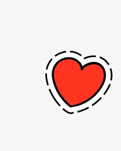 爱心手绘图片