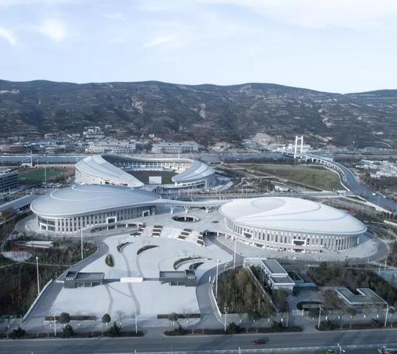 甘肃天水城市标志性建筑群天水市体育中心