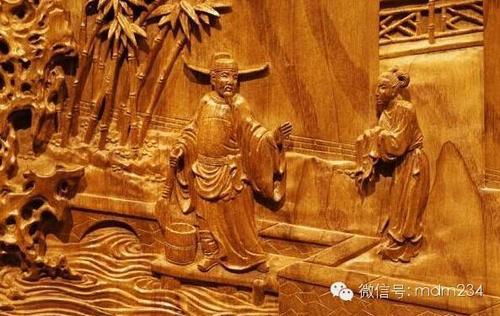 百善孝为先,二十四孝木雕画