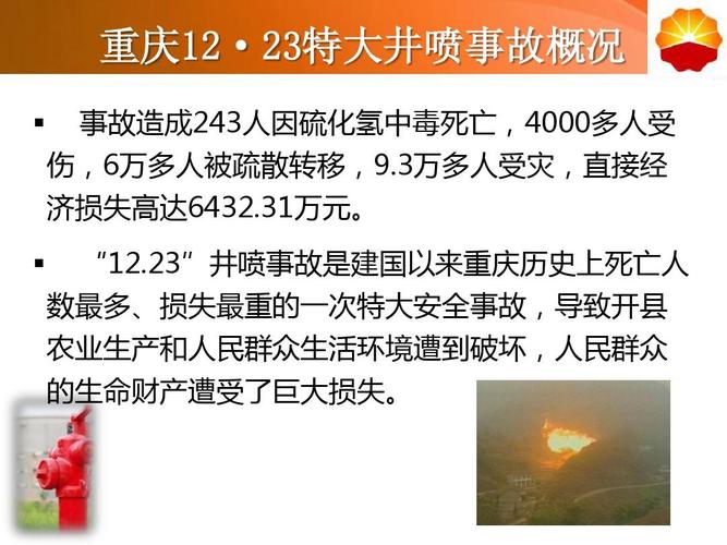 重庆"1223"特大井喷事故ppt