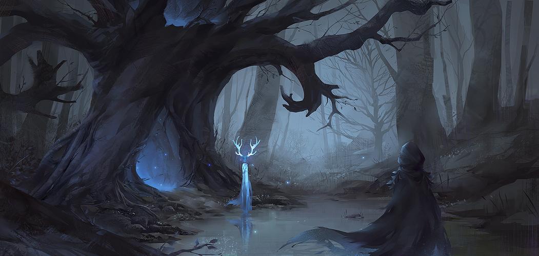 奥菲利亚遇见森林的守护神