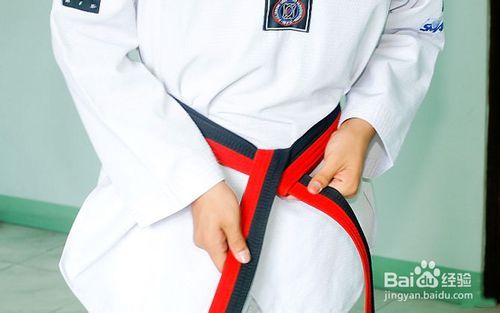 空手道腰带系法