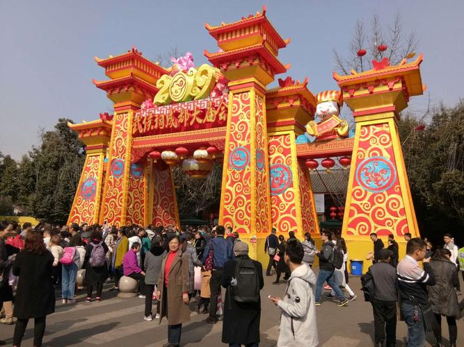 2019.春节武候祠庙会