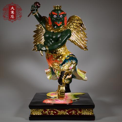 雷公像 雷将军 雷震子元帅像 树脂道教神像 宗教佛像神像