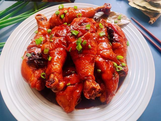鸡腿红烧,卖相和味道双在线,想吃行动起来