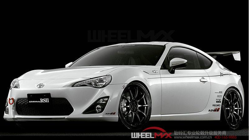 advan racing rs ii旋压铸造轻量化抛边运动型轮毂