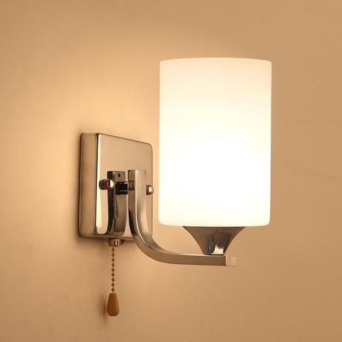 拉丝酒店带开关带拉线宿舍灯壁灯好看浪漫灯床头包厢挂在墙上的