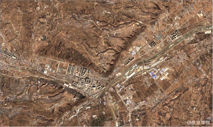 甘肃省2021年最新卫星影像图-甘肃省最新卫星地图-省