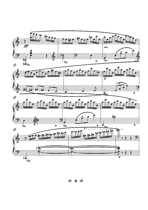 钢琴谱肖斯塔科维奇前奏曲2 a小调.pdf