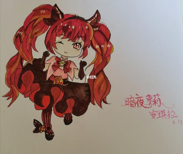 安琪拉_绘画_马克笔_画画_文化_绘画