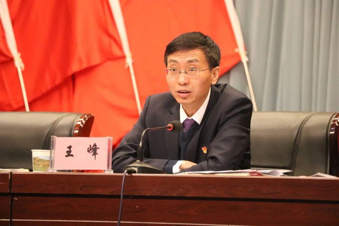 县委副书记,县长王峰安排部署相关工作