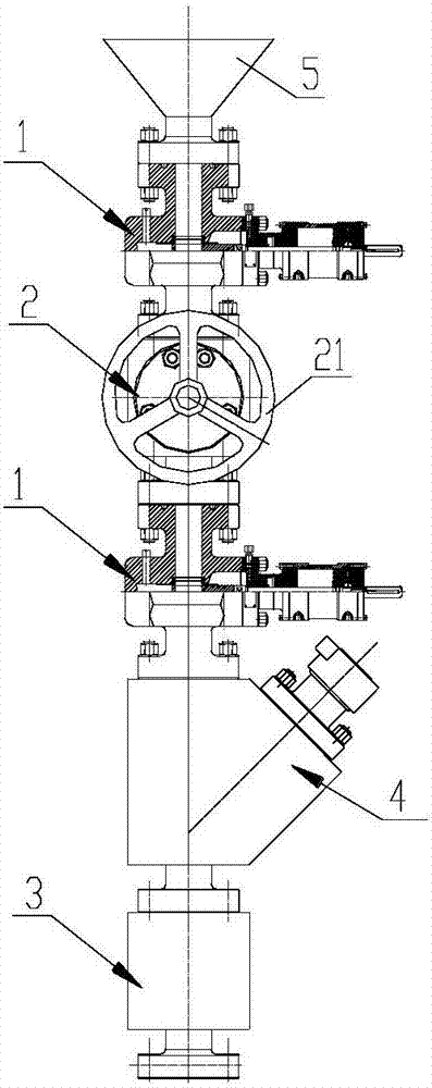 一种智能控制投球器及液压控制阀 本专利技术涉及井下压裂