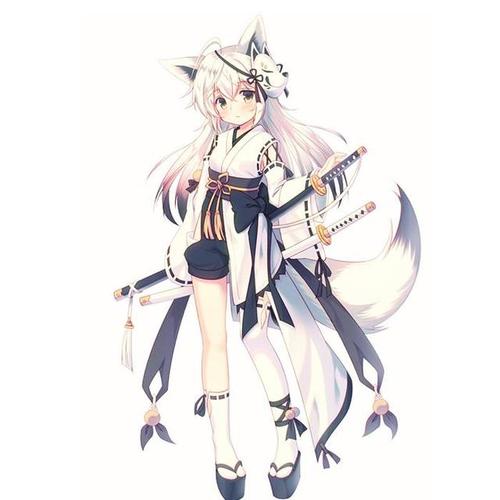 猫耳朵高萌女生头像