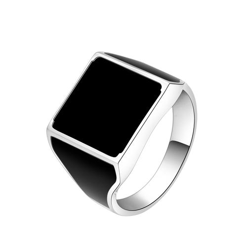 定制简单但令人惊叹的方形男士戒指类型和男士戒指在亚马逊男士戒指