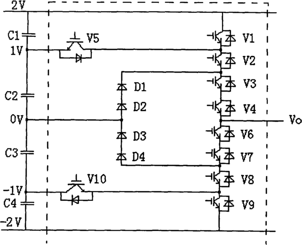 cn102064728a_一种五电平电路拓扑结构失效