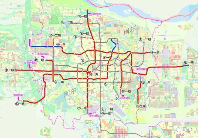 网易首页>网易号>正文申请入驻> 08郑州地铁第三期线路走向图-根据